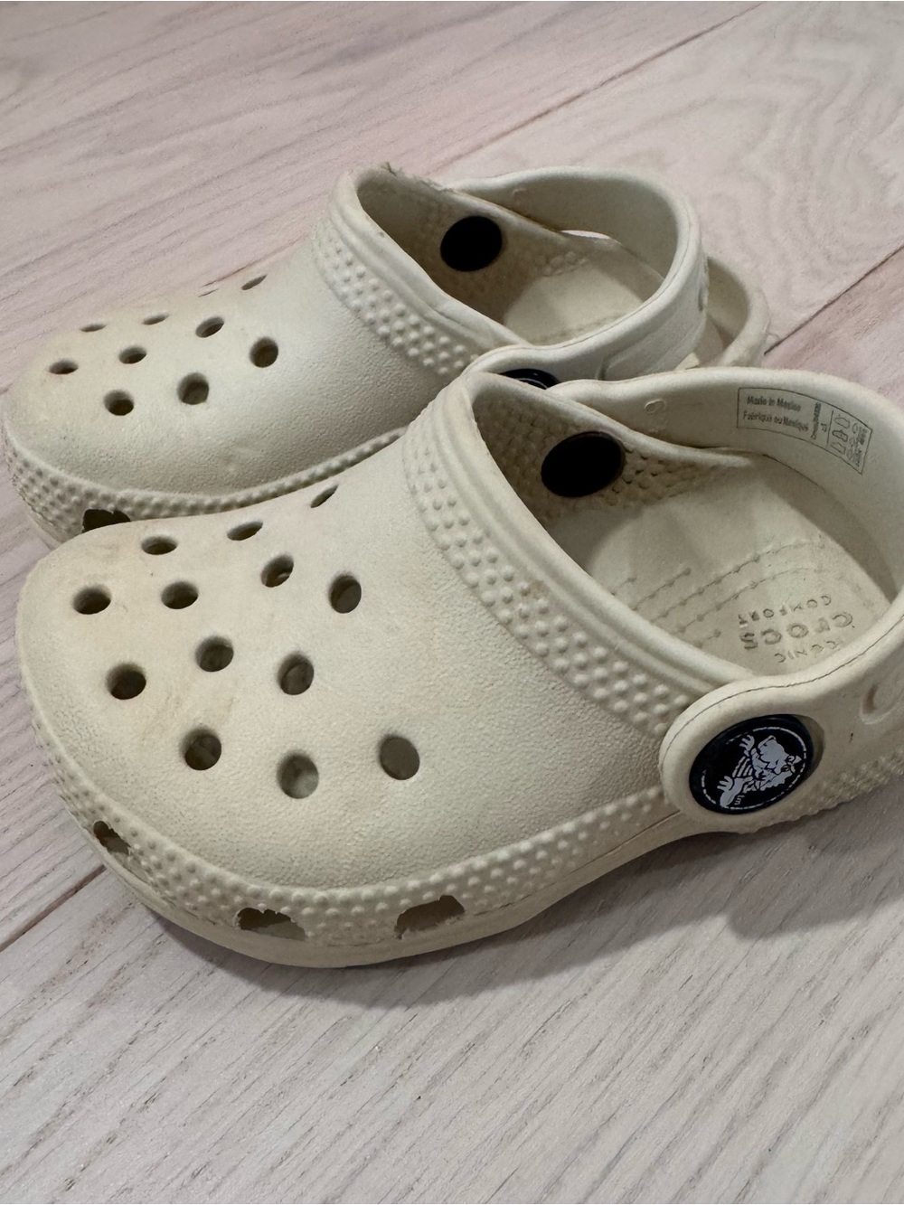 Crocs Baby Classic Bone Size 5